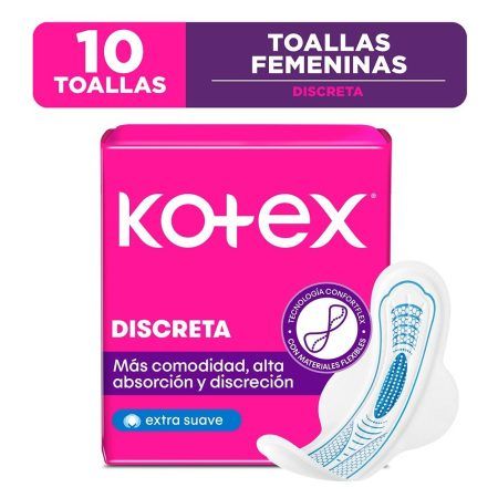 Compra Toallas Higienicas Kotex Cuidado Avanzado 10 en Grillo Market Cajamarca