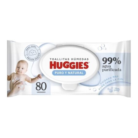 Compra Toallas Humedas Huggies Puro Natural en Grillo Market Cajamarca