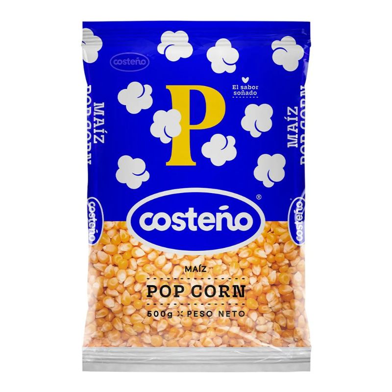 Maíz Pop Corn Menestra Costeño Bolsa 500 G – Grillo Market
