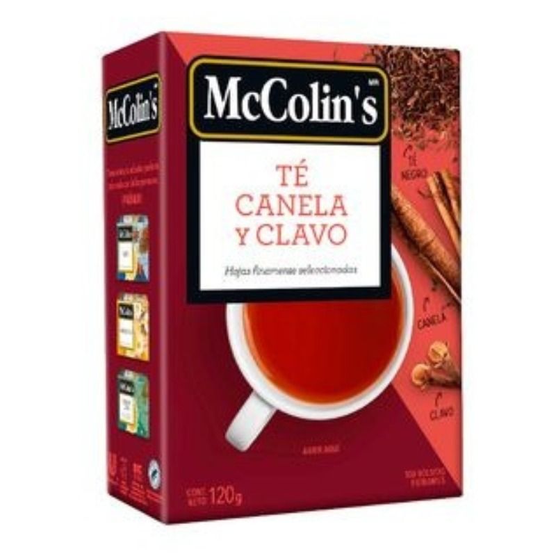 Infuciones Sabor te anela y clavo "MC COLINS" x100U Compra Diseno Sin Titulo 14 en Grillo Market Cajamarca