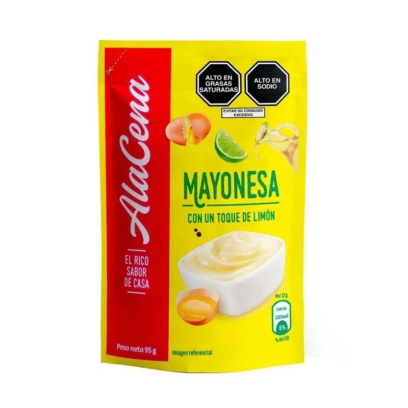 Mayonesa ALACENA Doypack 95g Compra Mayonesa Alacena Doypack 95g en Grillo Market Cajamarca