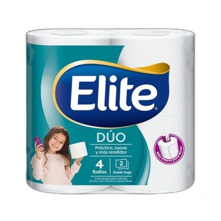 Compra Papel Higenico 4 Rollos Duo Elite X4 Rollos en Grillo Market Cajamarca