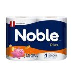 Papel Higiénico Plus NOBLE Paquete 4un