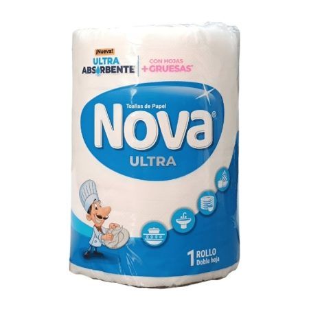 Compra Toallas De Papel Ultra Nova Rollo en Grillo Market Cajamarca