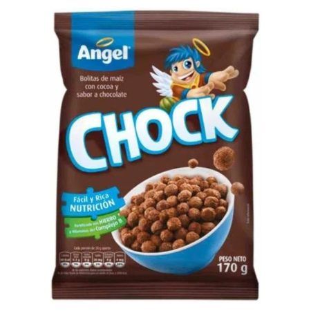 Compra Cereal Chock Chocolate Bolsa Angel X170g en Grillo Market Cajamarca