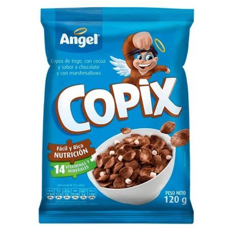 Compra Cereal Copix Chocolate Bolsa Angel X130g en Grillo Market Cajamarca