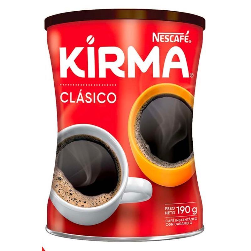 Café Instantáneo “KIRMA” Lata 190g Compra Fideo Tornillo Lavaggi X 225gr 3 en Grillo Market Cajamarca