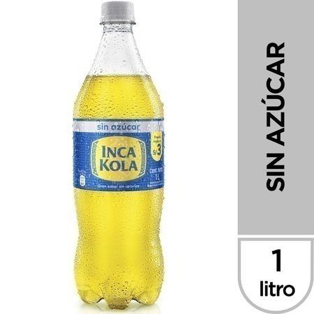 Compra Gaseosa Inca Kola Sin Azucar Botella 1l en Grillo Market Cajamarca
