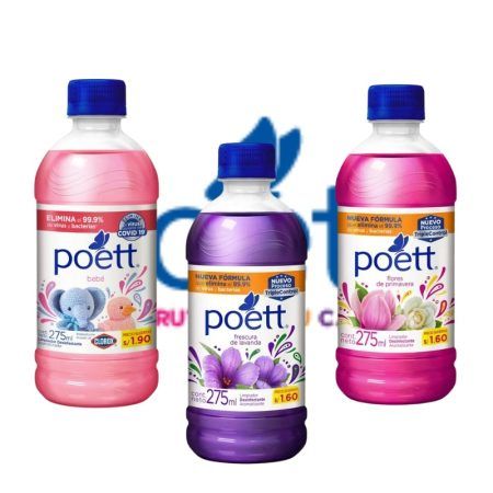 Compra Limpiador Desinfectante Multifraganciapoett X275ml en Grillo Market Cajamarca
