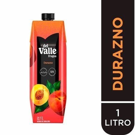 Compra Nectar Sabor A Durazno Frugos Del Valle Caja 1l en Grillo Market Cajamarca
