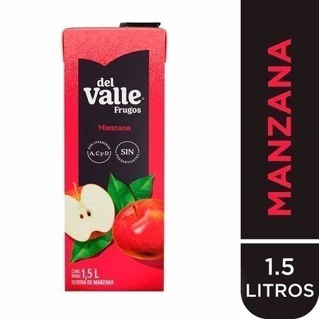 Compra Nectar Sabor A Manzana Caja Frugos Del Valle 1.5l en Grillo Market Cajamarca