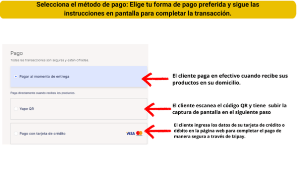 8Paso 8 como comprar supermercado Grillo Market