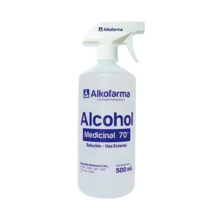 Compra Alcohol Medicinal 70 Con Atomizador en Grillo Market Cajamarca