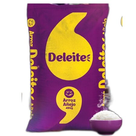 Arros Añejo saco DELEITE color Morado x49kg