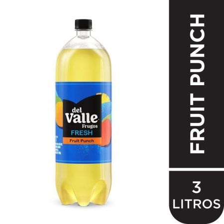Bebida Frugos del Valle Fresh Fruit Punch Botella 3L