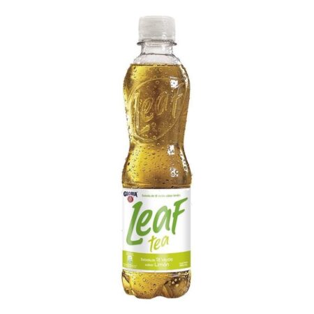 Bebida de Té Verde Sabor Limón Leaf Tea Botella 400 ml