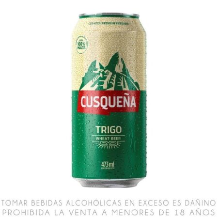 Cerveza Cusqueña Trigo Lata 473ml