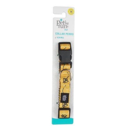 Collar para Perros Pet's Fun Care Abejitas Talla M