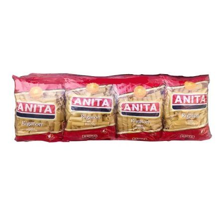 Fideos Anita Rojo Rigaton 20 unidades 250g