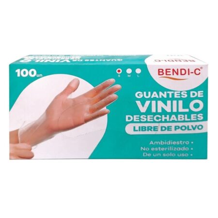 Compra Guantes De Vinyl Desechables Small en Grillo Market Cajamarca