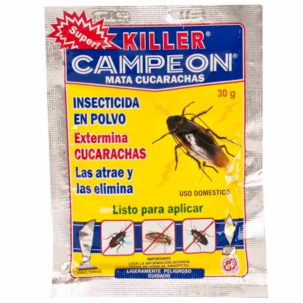 Insecticida CAMPEÓN Mata cucarachas Sobre 30g Compra Insecticida Campeon Mata Cucarachas Sobre 30g en Grillo Market Cajamarca