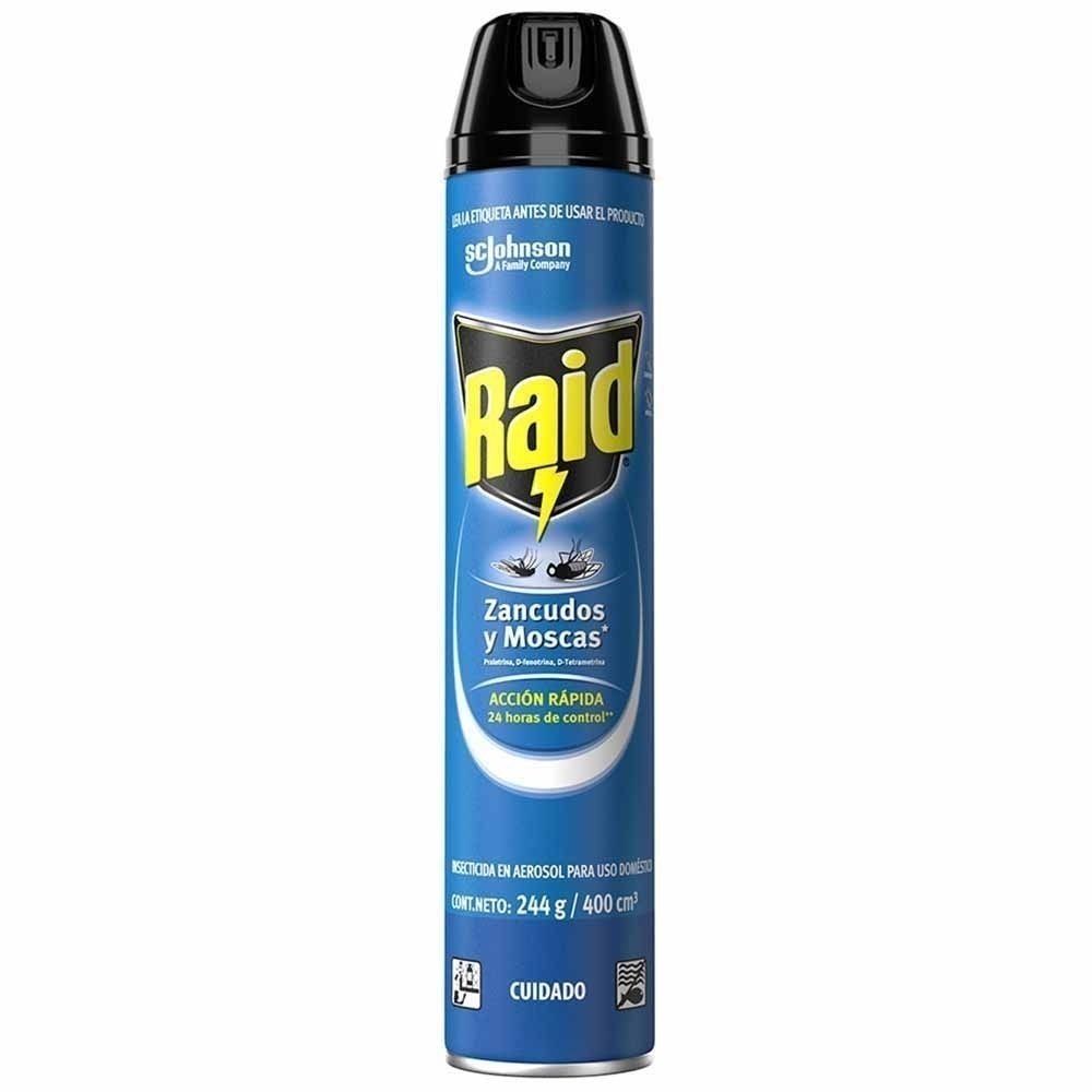 Insecticida en Aerosol RAID Mata Zancudos y Moscas Frasco 400ml Compra Insecticida En Aerosol Raid Mata Zancudos Y Moscas Frasco 400ml en Grillo Market Cajamarca