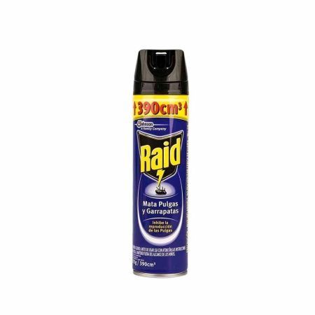 Compra Insecticida En Spray Raid Morado Mata Pulgas Botella 390ml en Grillo Market Cajamarca