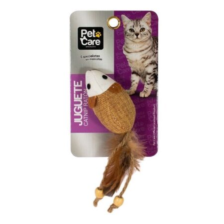 Juguete para Gatos Pet Care Catnip Ratón
