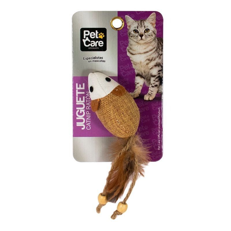 Juguete para Gatos Pet Care Catnip Ratón Juguete para Gatos Pet Care Catnip Ratón