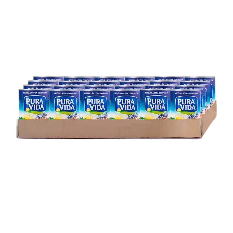 Mezcla Láctea Pura Vida 24 unidades 395g Mezcla Láctea Pura Vida 24 unidades 395g