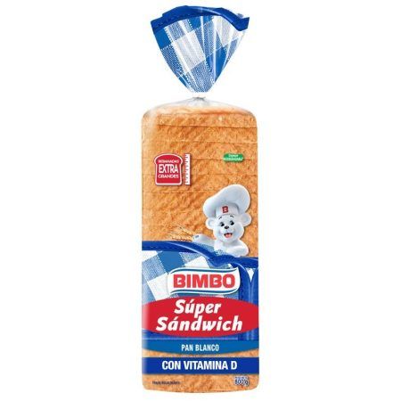 Pan de Molde Bimbo Súper Sandwich 800g