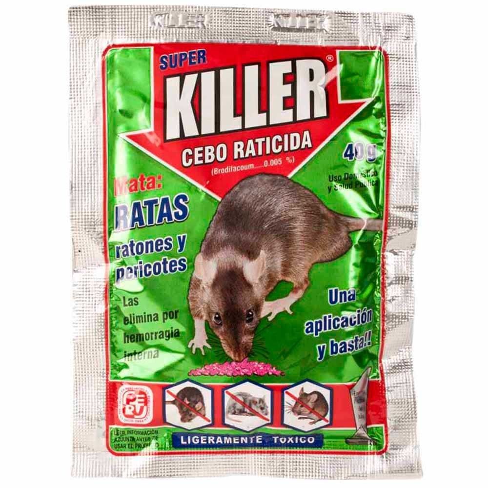 Raticida CAMPEÓN Cebo Sobre 40Gr Compra Raticida Campeon Cebo Sobre 40gr en Grillo Market Cajamarca
