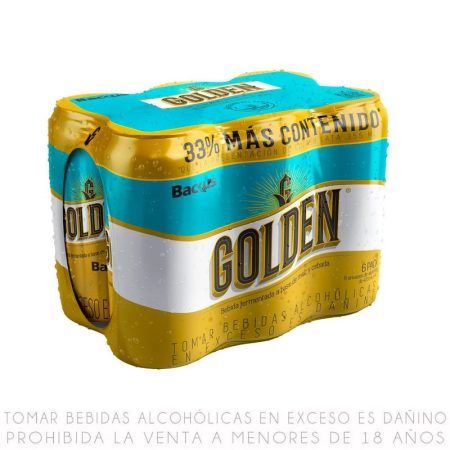 Sixpack Bebida Golden Lata 473ml