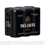 Sixpack Cerveza Tres Cruces Lata 310ml