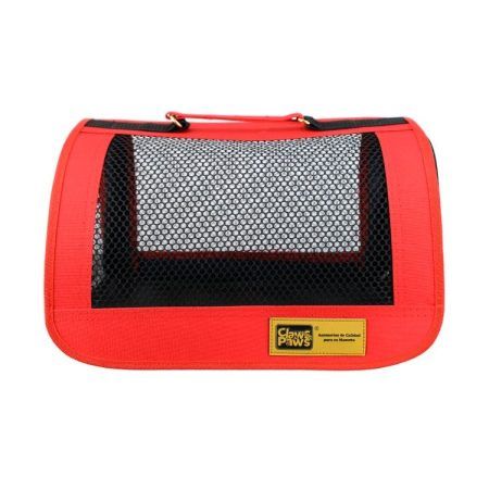 Transportador Claws Paws de Tela Talla 2 Rojo