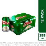 Twelvepack Cerveza Pilsen Callao Lata 355ml