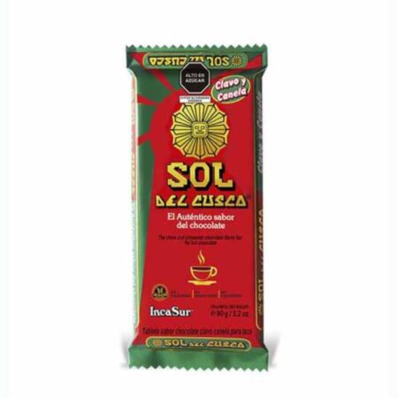 Compra Chocolate Sol Del Cusco Para Taza Con Canela Y Clavo Empaque 90 G en Grillo Market Cajamarca