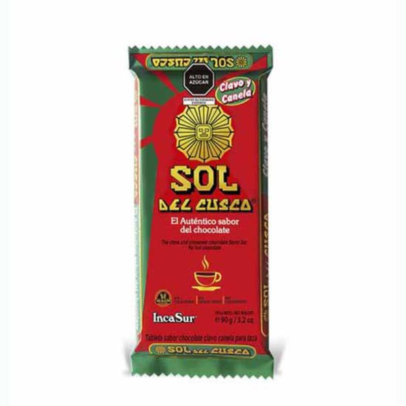Chocolate Sol Del Cusco Para Taza Con Canela Y Clavo Empaque 90 G – Grillo Market