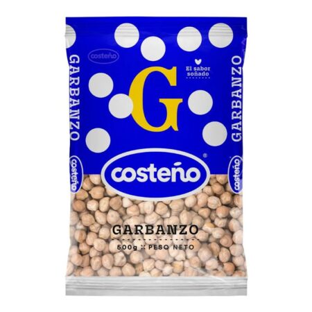 Compra Garbanzo Menestra Costeño Bolsa 500 G en Grillo Market Cajamarca