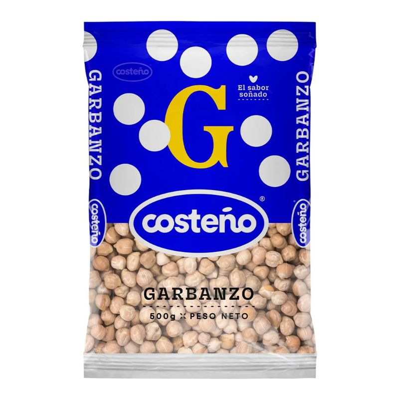 Garbanzo Menestra Costeño Bolsa 500 G – Grillo Market