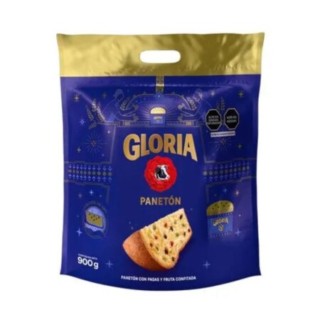 Compra Panetón Gloria Bolsa 900g en Grillo Market Cajamarca